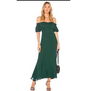 NWT! Never been worn, Emerald green maxi